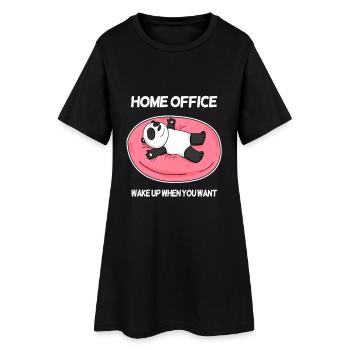 Home Office - Robe T-shirt Femme - noir - Devant