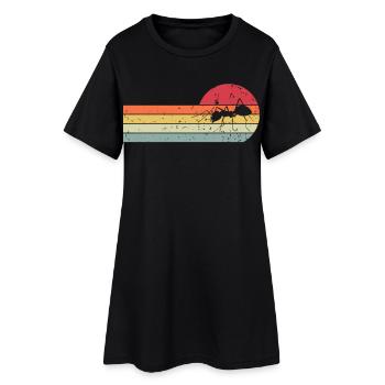 Ant - Women’s T-Shirt Dress - black - Front