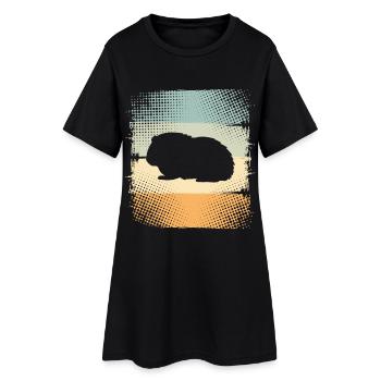 Cobayes - Robe T-shirt Femme - noir - Devant