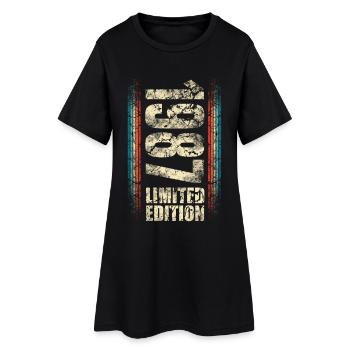 1987 Année de naissance Année de construction Né 1987 Anniversaire - Robe T-shirt Femme - noir - Devant
