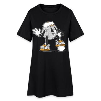 Tenue de pétanque boule pour boule bouler - Robe T-shirt Femme - noir - Devant