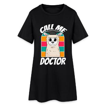 Doctorate Doctoral Thesis Doctoral Degree - Women’s T-Shirt Dress - black - Front