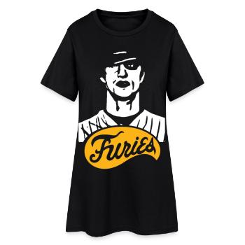 Furies Logo Vintage - Robe T-shirt Femme - noir - Devant