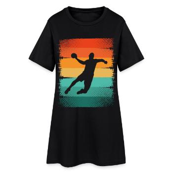 Handball - Robe T-shirt Femme - noir - Devant