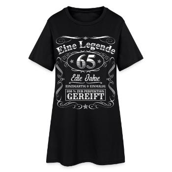 Legende 65 Jahre 65. Geburtstag Männer Frauen - Frauen T-Shirt-Kleid - Schwarz - Vorne