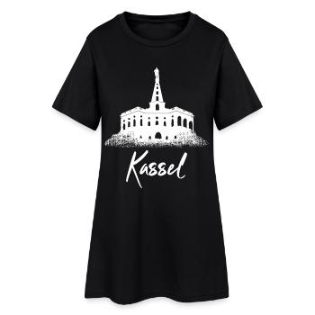 Kassel - Robe T-shirt Femme - noir - Devant