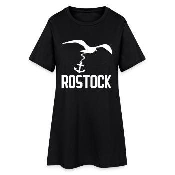 Rostock Rostock Seagull Anchor - Robe T-shirt Femme - noir - Devant