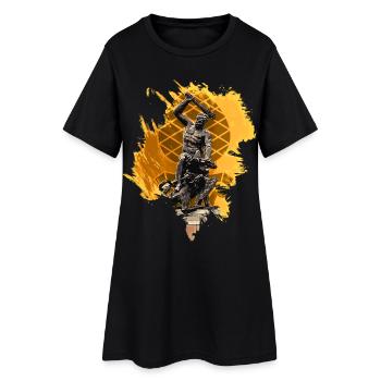 Fontaine d’Hercule Augsbourg - Robe T-shirt Femme - noir - Devant