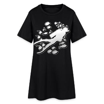 Diving Divers - Women’s T-Shirt Dress - black - Front