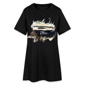 Rostock Stadium - Women’s T-Shirt Dress - black - Front