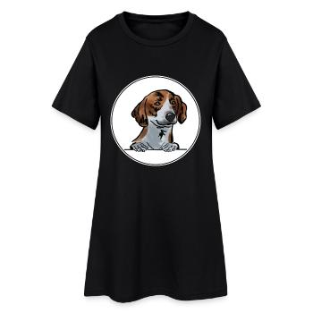 Drever Dog pour les amateurs de chiens qui jettent un coup d’œil - Robe T-shirt Femme - noir - Devant