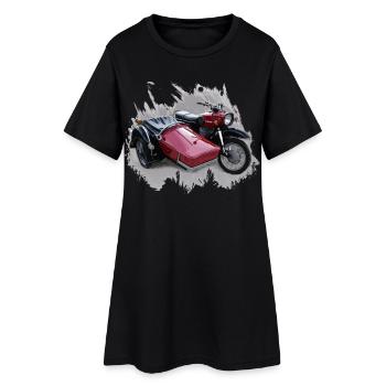 Simson Schwalbe Duo - Robe T-shirt Femme - noir - Devant