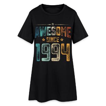 1994 Naissance Année de naissance - Robe T-shirt Femme - noir - Devant