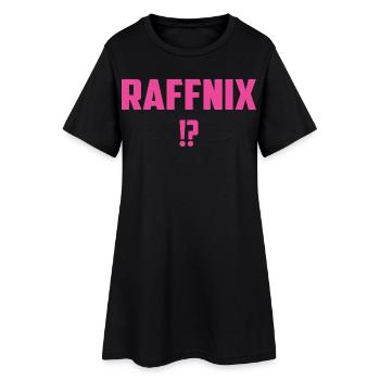 Raffnix - Robe T-shirt Femme - noir - Devant
