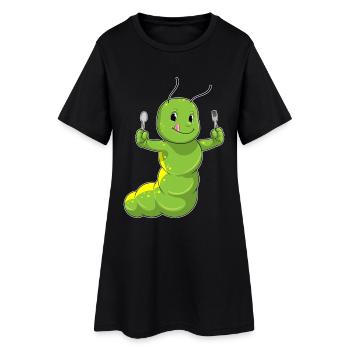 Caterpillar Cutellery Cuisine - Robe T-shirt Femme - noir - Devant