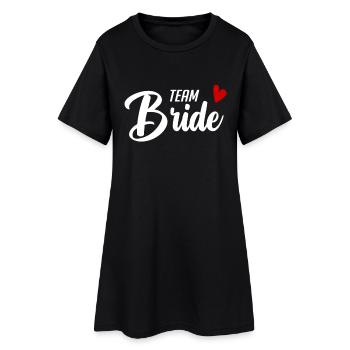 Célébration de mariage de mariage de l’équipe - Robe T-shirt Femme - noir - Devant