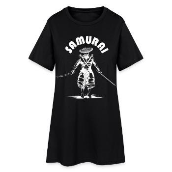 Symbole de samouraï Icône Fighter Illustration Logo - Robe T-shirt Femme - noir - Devant