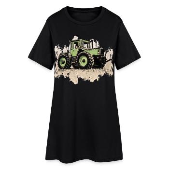 MB trac 1300 turbo | Traktor - Frauen T-Shirt-Kleid - Schwarz - Vorne