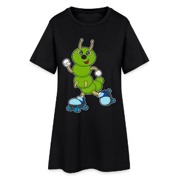Patins à roulettes Caterpillar - Robe T-shirt Femme - noir - Devant