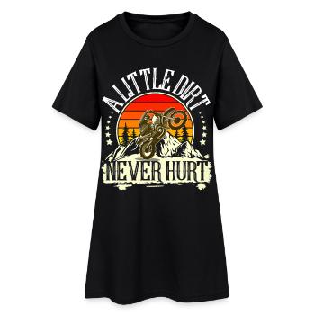 Motocross - Robe T-shirt Femme - noir - Devant