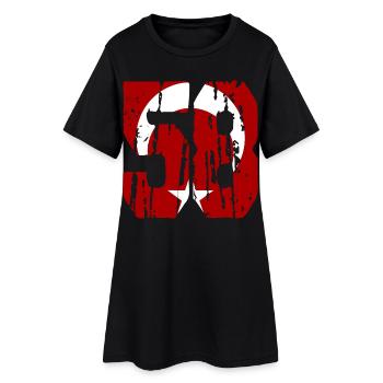 Sivas 58 d’occasion - Robe T-shirt Femme - noir - Devant