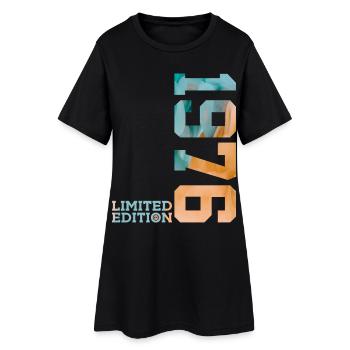 50E ANNIVERSAIRE ÉDITION LIMITÉE 1976 - Robe T-shirt Femme - noir - Devant