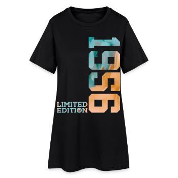 70E ANNIVERSAIRE ÉDITION LIMITÉE 1956 - Robe T-shirt Femme - noir - Devant