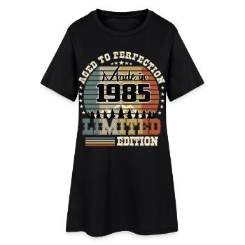 1985 Limited Edition - Women’s T-Shirt Dress - black - Front