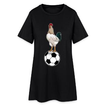 Hahn Football Player Football - Women’s T-Shirt Dress - black - Front