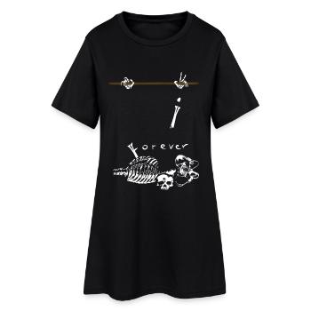 Entraînement de rue - Robe T-shirt Femme - noir - Devant