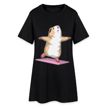 Méditation de Yoga Meerschweich - Robe T-shirt Femme - noir - Devant