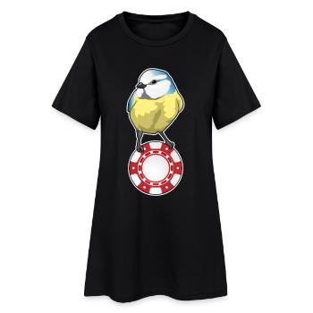 Vogel Poker Jetons de Poker - Robe T-shirt Femme - noir - Devant