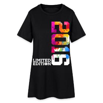 10E ÉDITION LIMITÉE DU 10E ANNIVERSAIRE 2016 - Robe T-shirt Femme - noir - Devant