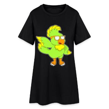 Lunettes de soleil Parrot - Robe T-shirt Femme - noir - Devant