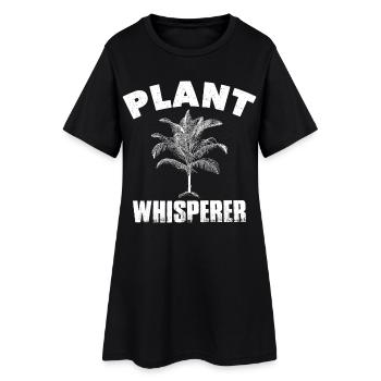 Plant Whisperer Drôle de passe-temps Jardinage Plante Chemise - Robe T-shirt Femme - noir - Devant
