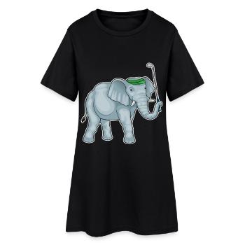 Elephant Golf Golf Club - Robe T-shirt Femme - noir - Devant