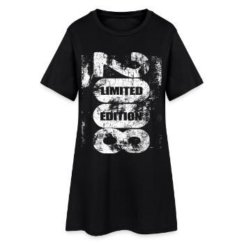 Édition limitée 2008 | Anniversaire - Millésime 2008 - Robe T-shirt Femme - noir - Devant