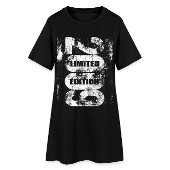 Limited Edition 2009 | Geburtstag - Jahrgang 2009 - Frauen T-Shirt-Kleid - Schwarz - Vorne