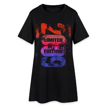 Limited Edition 2009 | Geburtstag - Jahrgang 2009 - Frauen T-Shirt-Kleid - Schwarz - Vorne