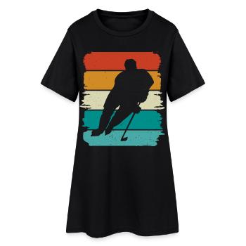 Eishockey - Women’s T-Shirt Dress - black - Front