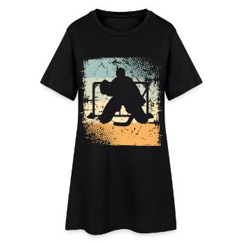 Eishockey - Women’s T-Shirt Dress - black - Front