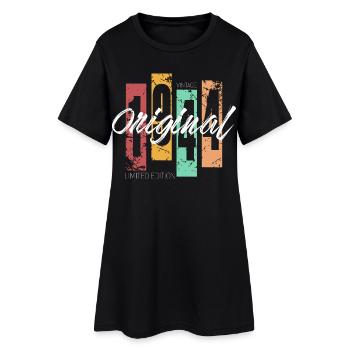1944 Vintage Retro Anniversaire - Robe T-shirt Femme - noir - Devant