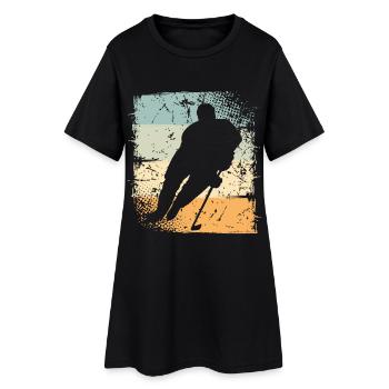 Eishockey - Women’s T-Shirt Dress - black - Front