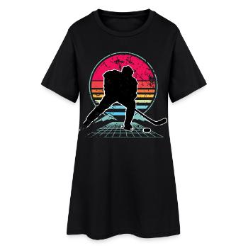 Eishockey - Women’s T-Shirt Dress - black - Front