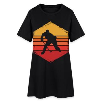 Eishockey - Women’s T-Shirt Dress - black - Front