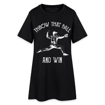 Cruche - Robe T-shirt Femme - noir - Devant
