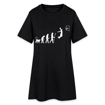 Evolution Of Basketball - Women’s T-Shirt Dress - black - Front