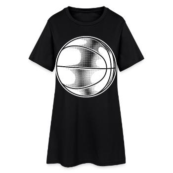 Basket-ball - Robe T-shirt Femme - noir - Devant
