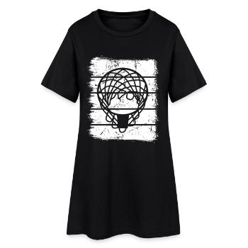 Basket-ball - Robe T-shirt Femme - noir - Devant