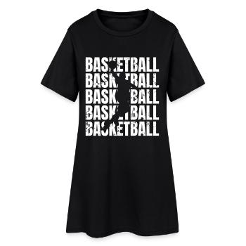 Basketball - Women’s T-Shirt Dress - black - Front